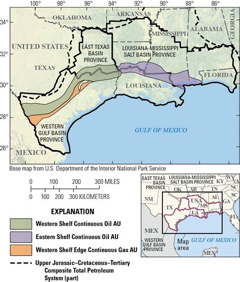 Usgs Estimates Undiscovered Oil And Gas Resources In The Austin Chalk