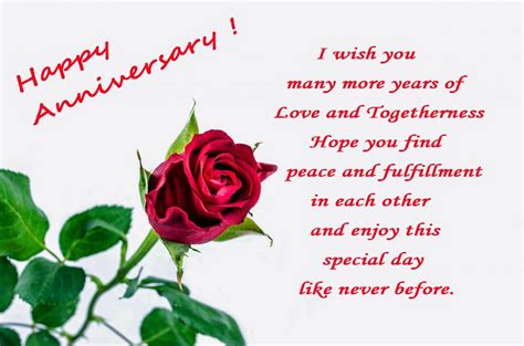 This anniversary card is the perfect choice for any couple in your life. 18 Happy Wedding Anniversary Wishes - We Need Fun