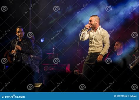 Singer Omer Adam Performs Editorial Photo Image Of Famous 53221906