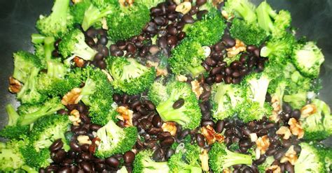 My Adventures Testing 1000 Vegan Recipes Broccoli With Black Beans And