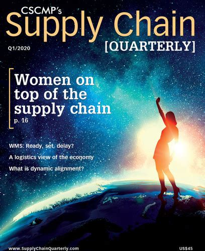 Supply Chain Quarterly Quarter 1 2020 Mobile Cover