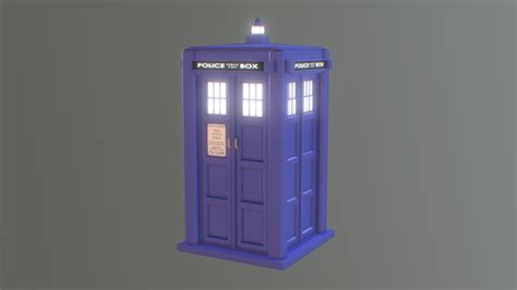 4th Doctors Tardis Upgrade Download Free 3d Model By Universe X