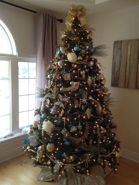 How about a monochromatic pink christmas tree? Gold, silver, ivory, white and Tiffany blue Christmas tree ...