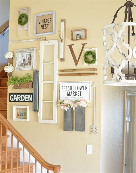 Remodelaholic Easy Gallery Wall Ideas Tips For Hanging