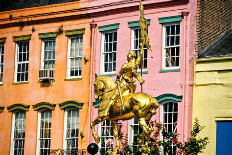 Joan Of Arc Statue French Market Decatur Street French Quarter New