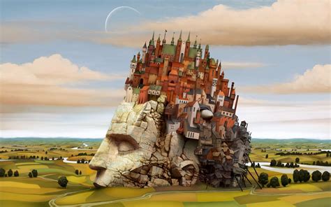 Jacek Yerka Surrealismo Mundo Flaneur