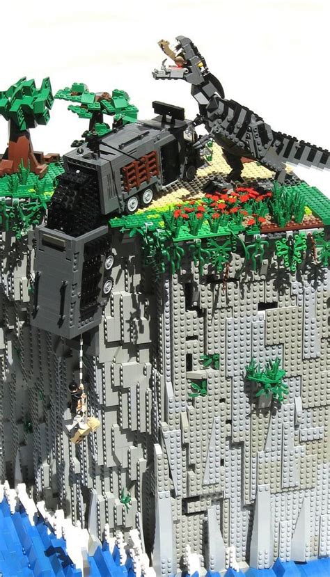 The Lost World Jurassic Park 2 — In Lego Lego Dinosaur Lego Sculptures Lego Art