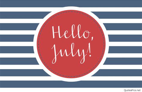 Hello July Clipart Images Hello July Hello July Images Welcome July