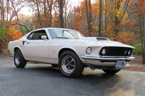 This Outstanding Wimbledon White 1969 Ford Mustang Boss 429 Recently