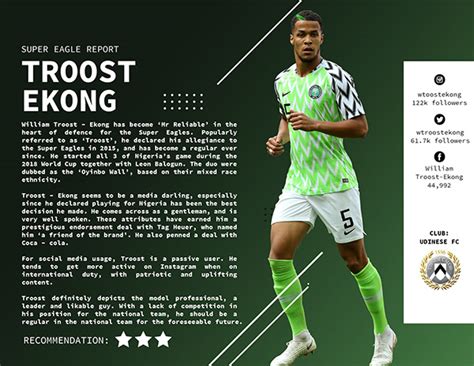 Player Profile On Behance