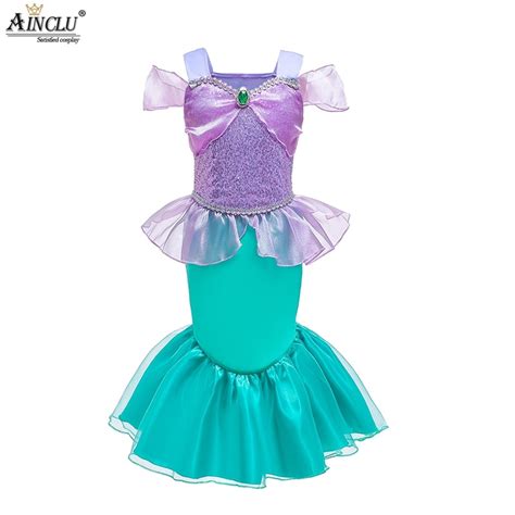 2022 Sexy Costumes For Girls Princess Ariel Dress The Little Mermaid Ariel Princess Cosplay