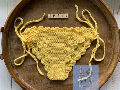 These Are So Cute And Great For The Lake Or Beach Crochet Bikini
