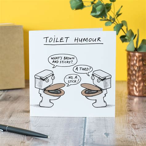 Toilet Humour Card By Cardinky Toilet Humor Funny Cards Humour