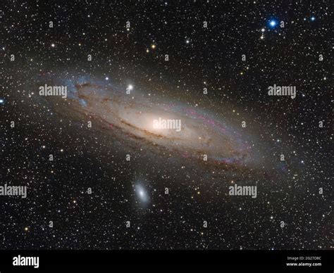 Widefield View Of M31 The Andromeda Galaxy Stock Photo Alamy