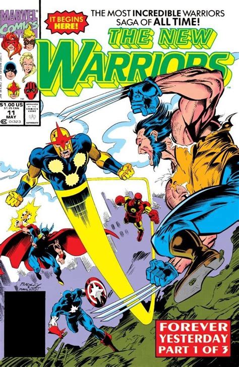 New Warriors 1990 1996 11 Comics By Comixology Heróis Marvel