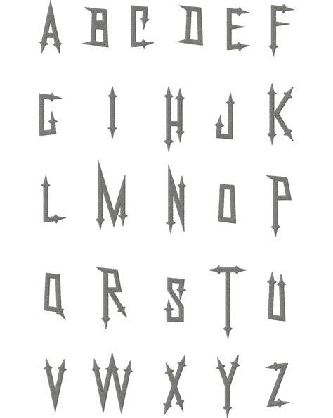 11 Creepy Number Fonts Images Free Scary Font Friday 13 Font And