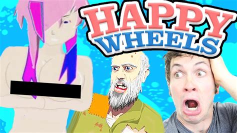 Happy Wheels NAKED ANIME GIRL YouTube