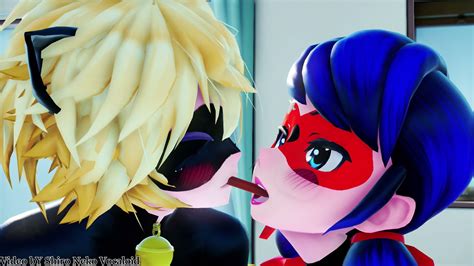 【mmd Miraculous】pocky【ladybug×chat Noir】【60fps】 Youtube