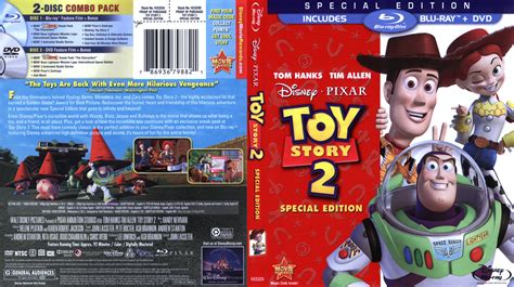 Toy Story 2 1999 Blu Ray Dvd Covers And Labels