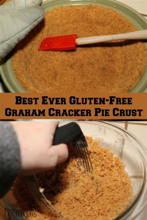 Pie crust recipe baking tutorial demonstration: The Best Gluten-Free Graham Cracker Pie Crust Recipe Ever!