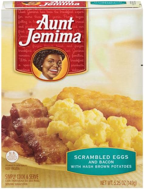 Aunt Jemima Scrambled Eggs And Bacon With Hash Brown Potato Hy Vee