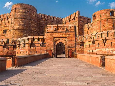 Entrance To Agra Fort Agra Fort The Unesco World Heritage Site