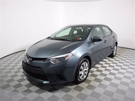 Search over 40,000 listings to find the best local deals. Pre-Owned 2014 Toyota Corolla LE 4dr Car in Parkersburg # ...