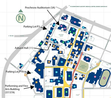 Nmu North Campus Map