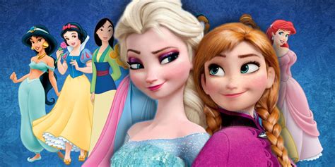 frozen why anna and elsa are not disney princesses screen rant