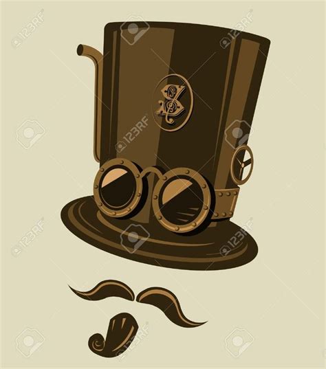 Steampunk Style Cliparts Stock Vector And Royalty Free Steampunk Style