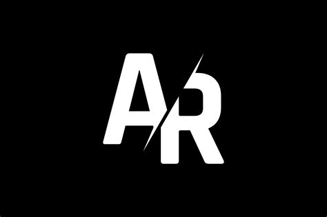 Monogram Ar Logo Design Graphic By Greenlines Studios · Creative