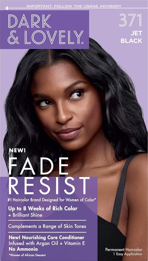 Dark And Lovely Fade Resistant Rich Conditioning Color No 371 Jet