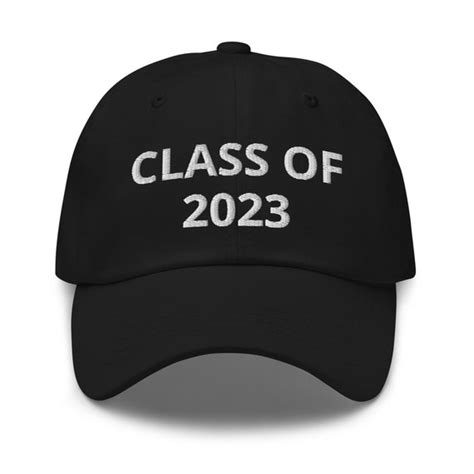 Class Of 2023 Hat 2023 Graduation2023 Graduate Embroidered Etsy India