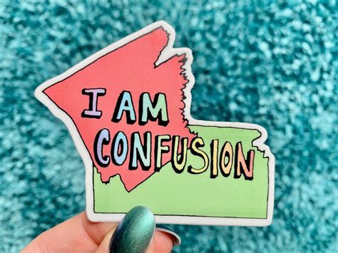 Vine Sticker I Am Confusion Funny Vine Quote Waterproof Laptop Etsy
