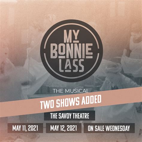 Two More My Bonnie Lass Shows Added