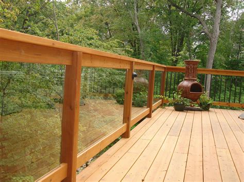 9 Excellent Cedar Wood Deck Railings Collection Railings Outdoor