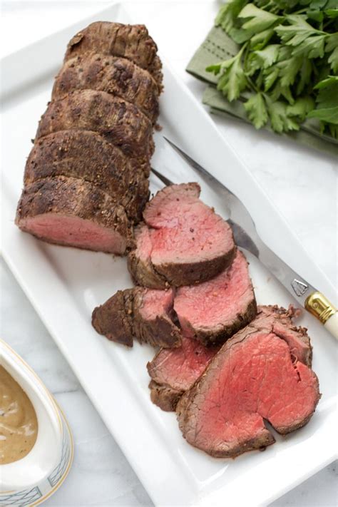 Find beef tenderloin ideas, recipes & cooking techniques for all levels from bon appétit, where food and culture meet. Beef Tenderloin with Cognac Cream Sauce | Recipe | Beef tenderloin, Beef recipes, Beef ...