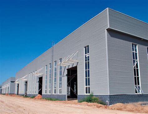 Prefabricated Steel Warehouse Large Span Seel Buildings