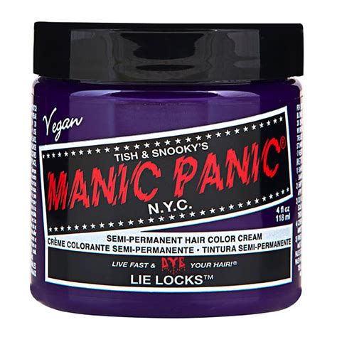 Manic Panic Classic Hair Dye Lie Locks Blue Banana Uk