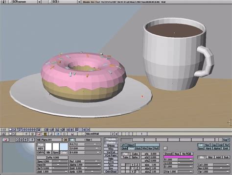 The Iconic Scene Made In Blender 10 From 1994 Blenderdoughnuts