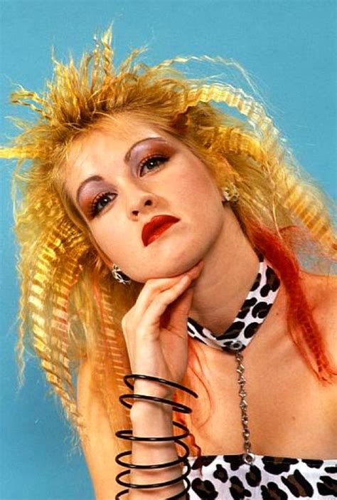 Vintagesalt Cyndi Lauper Singer 80s Fashion