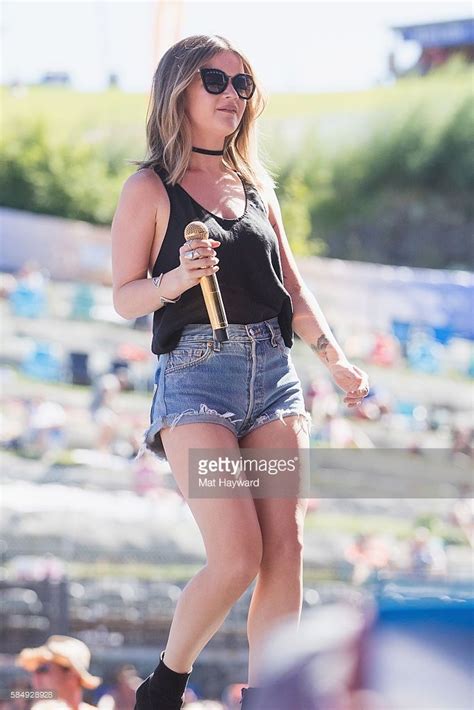 Maren Morris Performs On Stage During The Watershed Music Festival At