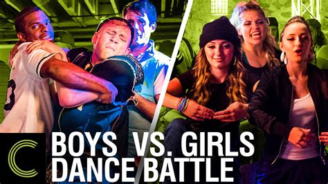 Dance Battle Boys Vs Girls Ft Brooklyn And Bailey Youtube