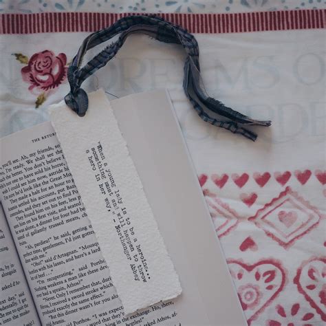 Jane Austens Northanger Abbey Quote Hand Typed Bookmark Etsy UK