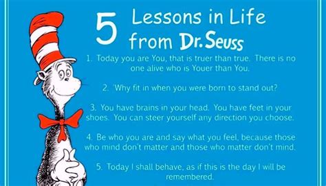 5 Lessons In Life From Dr Seuss