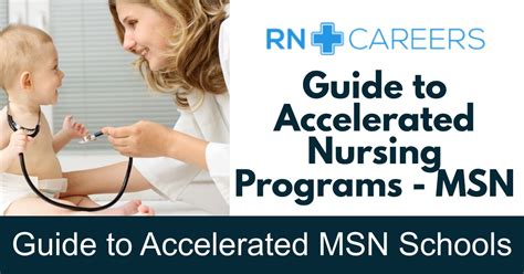 Accelerated Nursing Programs Msn Rncareers