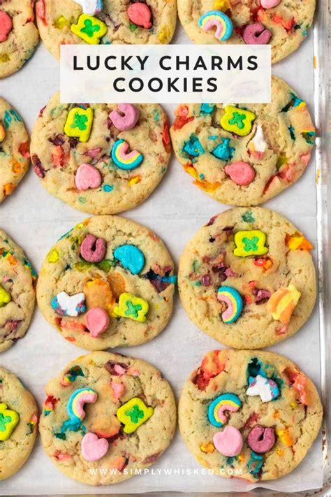 Lucky Charms Cookies Ice Cream Sandwiches Simply Whisked
