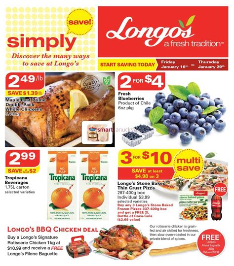 Longo's Flyer January 16 to 29