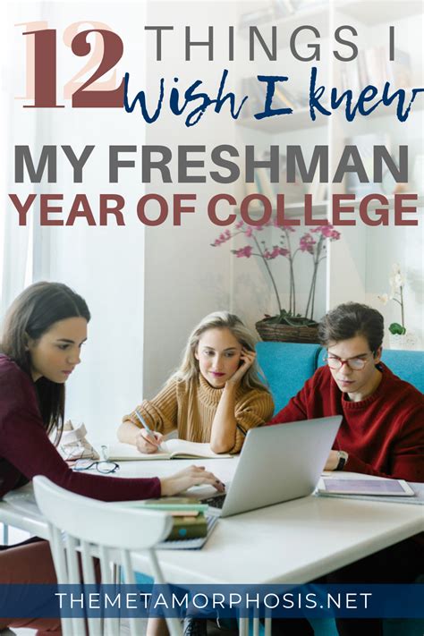 Advice For College Freshmen What To Expect And Avoid In College College Freshman Advice