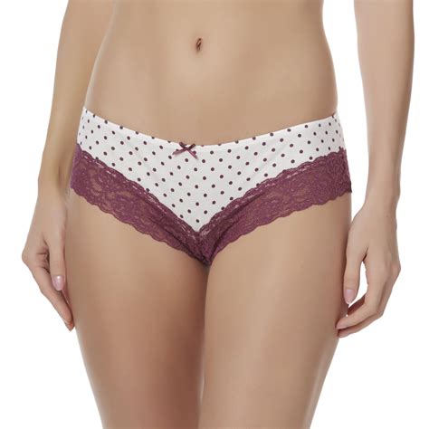 Women S Pack Cheeky Panties Polka Dot Shop Your Way Online